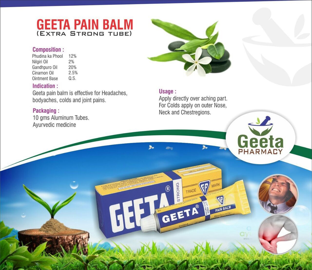 Geeta Pain Balm