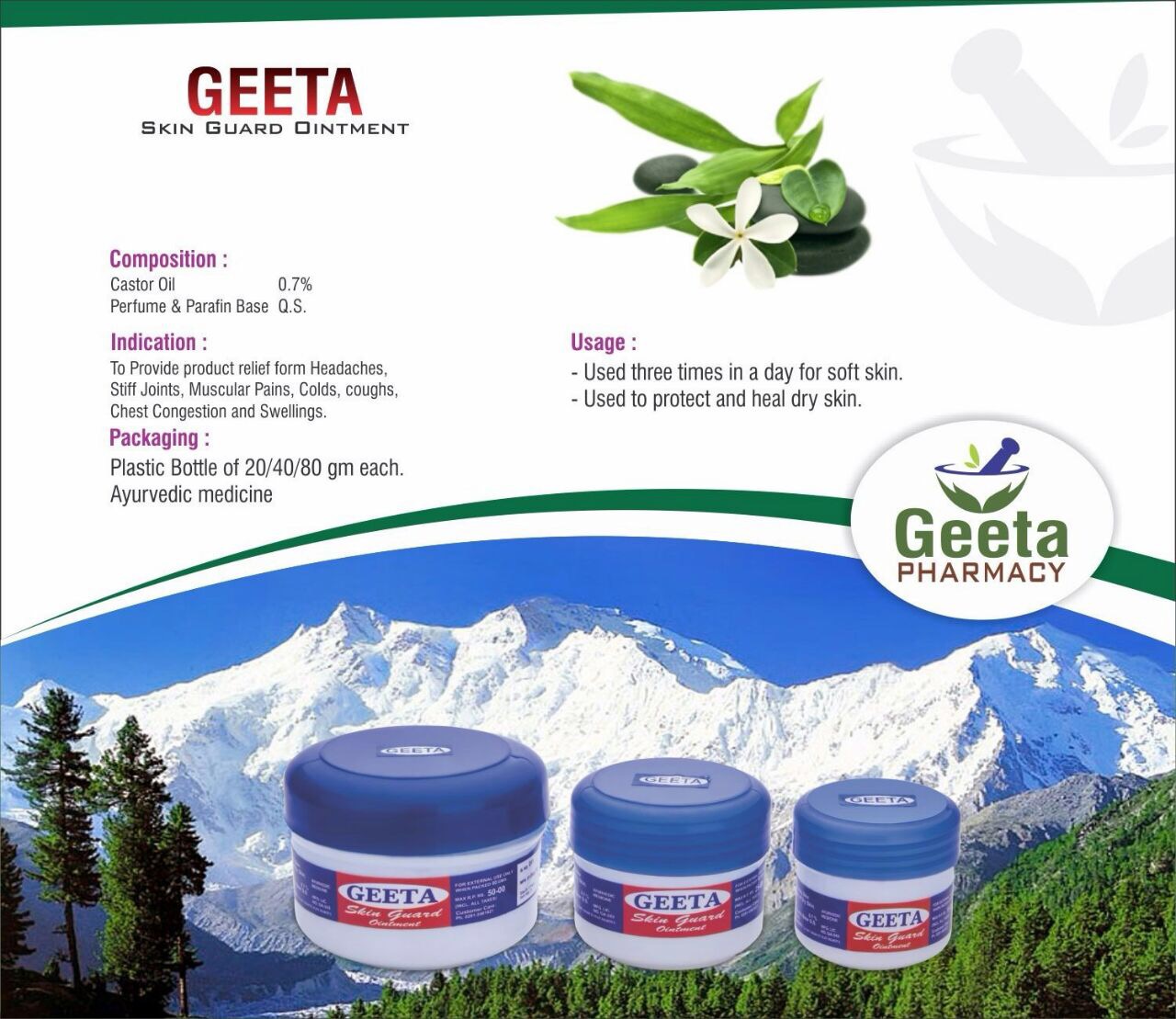 Geeta Pain Balm