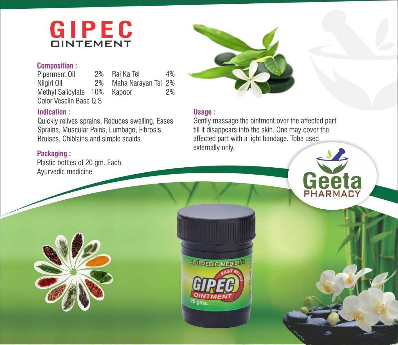 Geeta Pain Balm